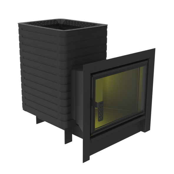 Печь-Камин Воевода-ФЛАГМАН 20 Конвектор — фото-4_1