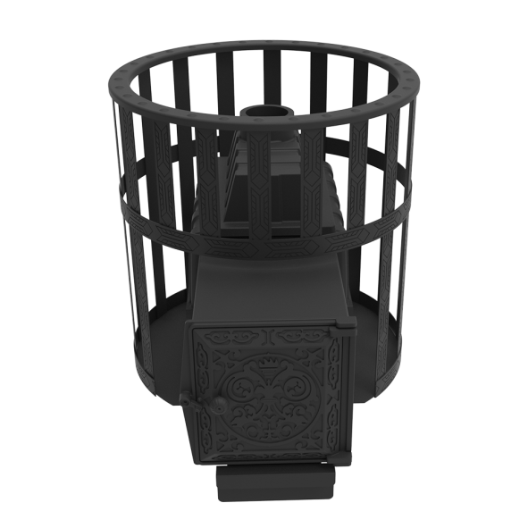 Печь Воевода 20 ДТ-4 сетчатый кожух — фото-4_5