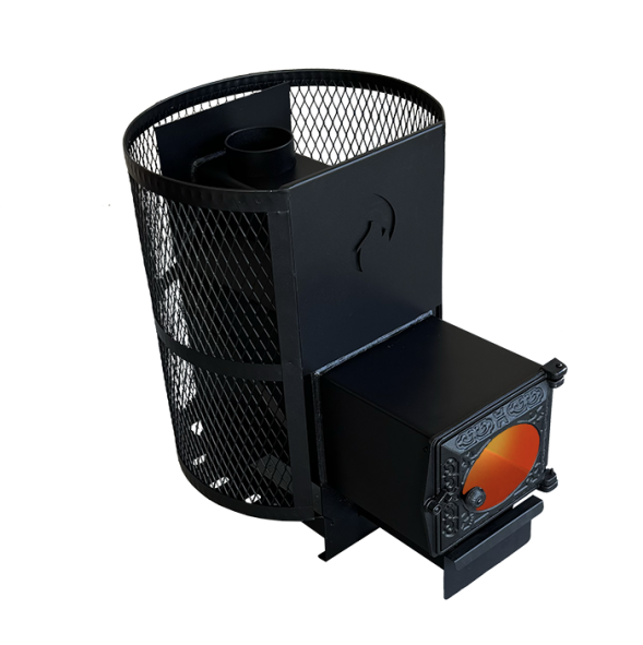 Печь "Оптима 15" ДТ3-стекло Сетка — фото-4_1