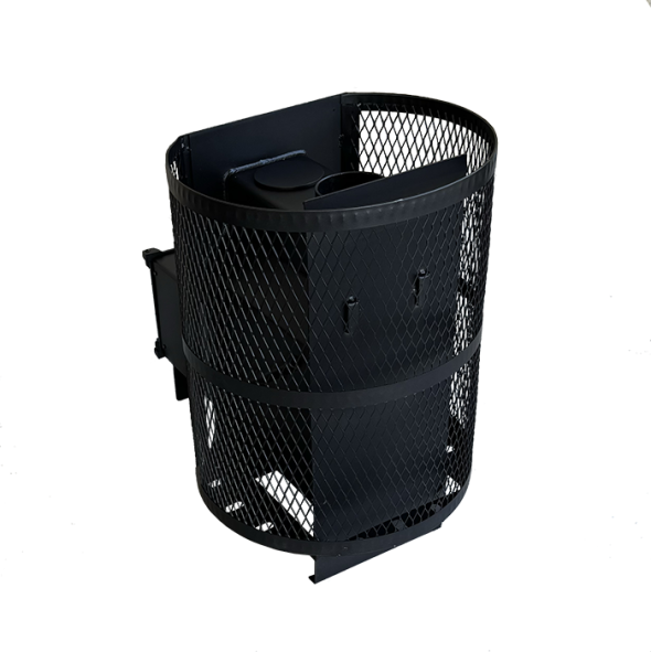 Печь "Оптима 15" ДТ3-стекло Сетка — фото-4_3