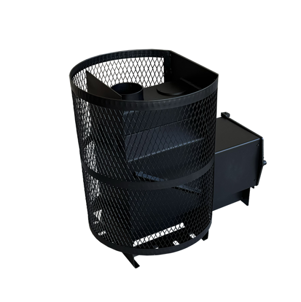 Печь "Оптима 15" ДТ3-стекло Сетка — фото-4_5