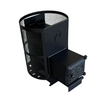 Печи для финской сауны — Печь для бани "Оптима 15" ДТ-3 Сетка — фото