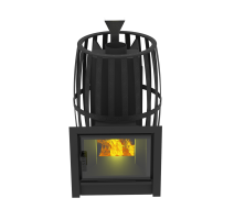 Печи Флагман — "Флагман 28" (сетчатый кожух) — фото