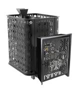 Главная — Чугунная печь для бани Верона Verona 26 ГАЗ Закрытая каменка из нержавеющей стали — фото