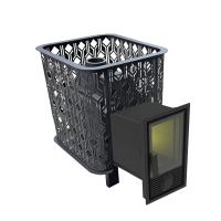 Комбинированные печи для бани "Венеция" — Чугунная печь Венеция 20 Д-2 — фото