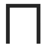 Декоративные рамки и экраны — Рамка чёрная для ГАЗового фасада Верона — фото