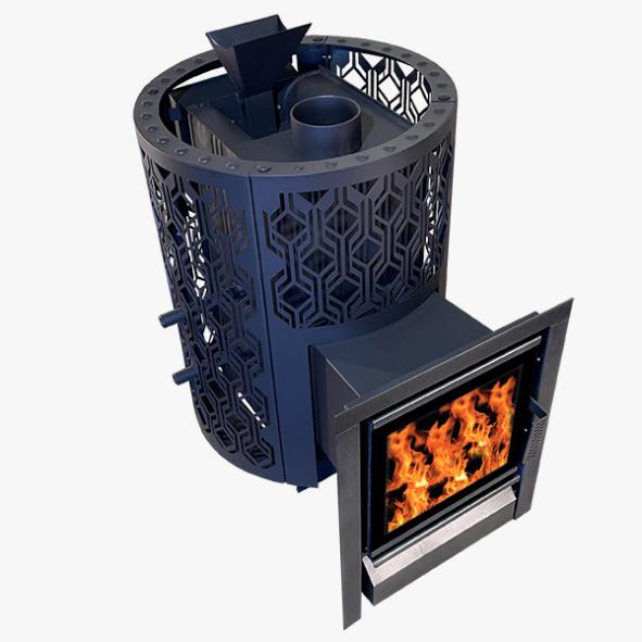 Печь камин для бани Народная 16 — фото-4_1