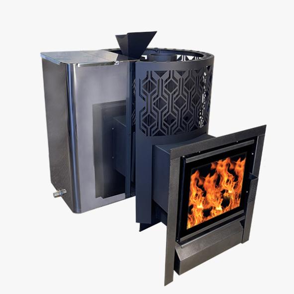 Печь камин для бани Народная 26 — фото-4_5