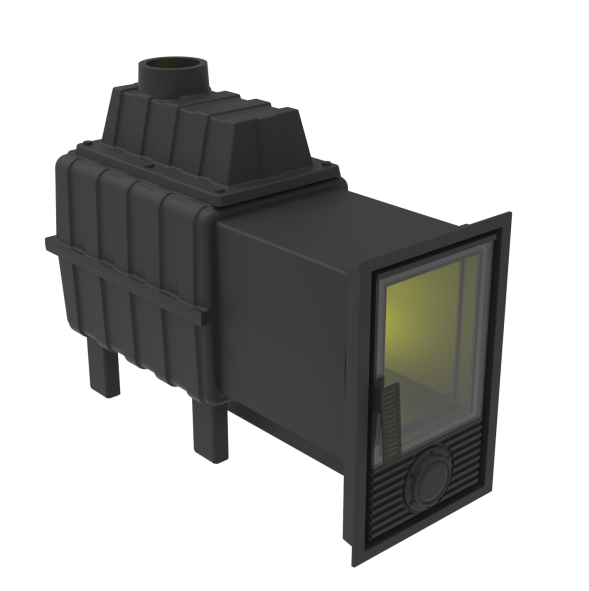 Печь-Камин для бани Воевода 20 Д-2 под обкладку — фото-4_1