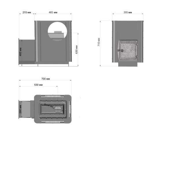 Печь для бани Воевода 20 ДТ-4 Конвектор — фото-4_2
