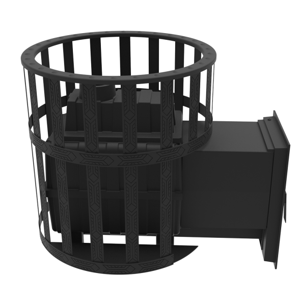 Печь для бани Воевода 20 Д-2 сетчатый кожух — фото-4_4