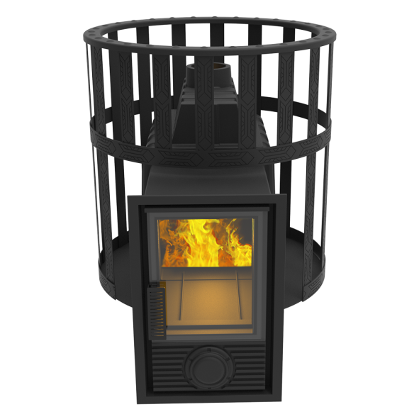 Печь для бани Воевода 20 Д-2 сетчатый кожух — фото-4_6