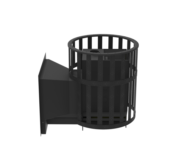 Печь для бани "Флагман 15" (сетчатый кожух) — фото-4_4