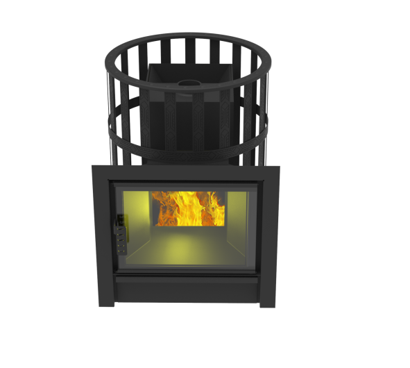 Печь для бани "Флагман 24" (сетчатый кожух) — фото-4_5