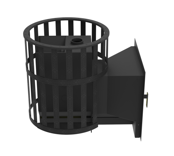 Печь для бани "Флагман 24" (сетчатый кожух) — фото-4_6