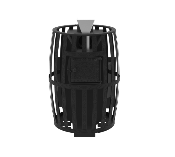 Печь для бани "Флагман 18" (сетчатый кожух) — фото-4_4