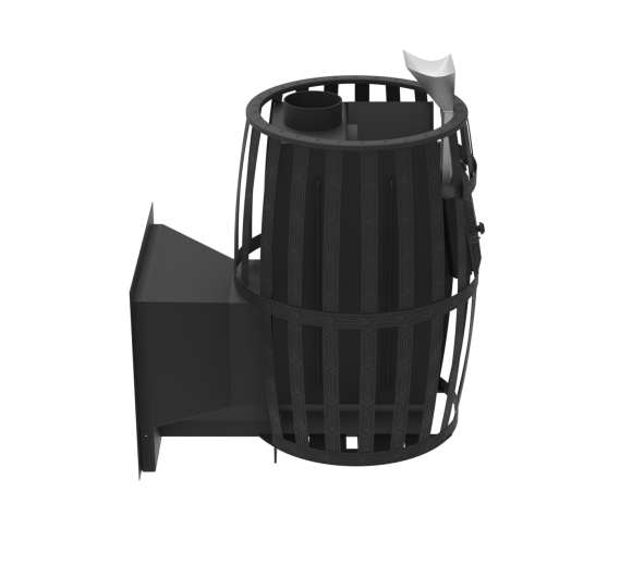 Печь для бани "Флагман 18" (сетчатый кожух) — фото-4_5