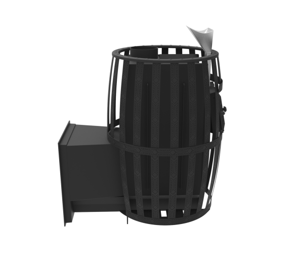 Печь-камин "Витязь" 28 Д-1 — фото-4_5