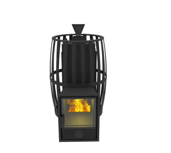 Печь-камин для бани "Витязь" 28 Д-1 — фото-4_6