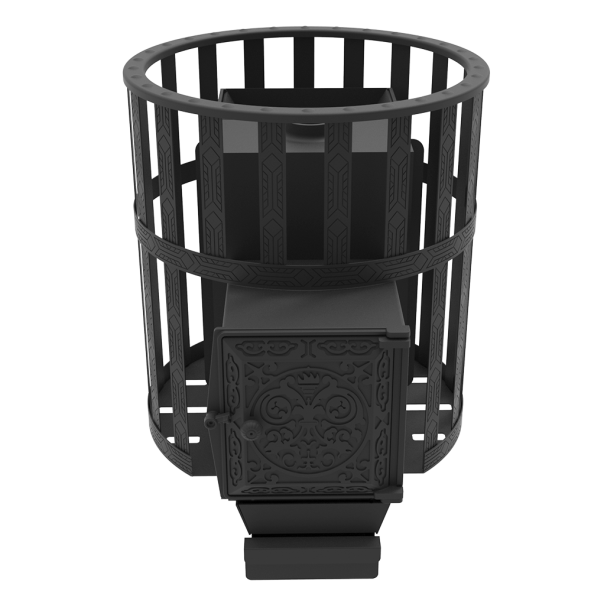 Печь для бани "Викинг 24" ДТ-4 Сетчатый кожух — фото-4_5