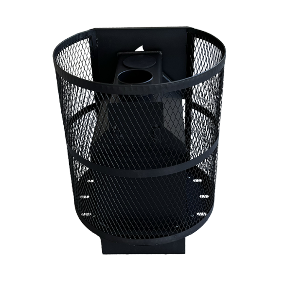 Печь для бани "Оптима 24" ДТ3-стекло Сетка — фото-4_5