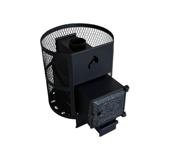 Печь для бани "Оптима 12" ДТ-3 Сетка — фото-4_1