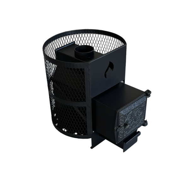 Печь для бани "Оптима 12" ДТ-3 Сетка — фото-4_6