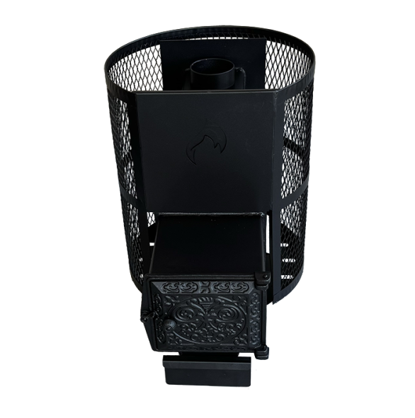 Печь для бани "Оптима 15" ДТ-3 Сетка — фото-4_6