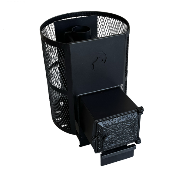 Печь для бани "Оптима 15" ДТ-3 Сетка — фото-4_7