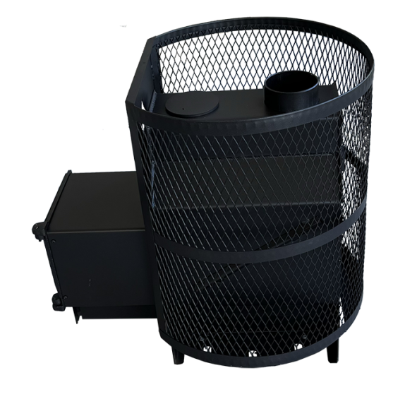 Печь для бани "Оптима 24" ДТ-3 Сетка — фото-4_3