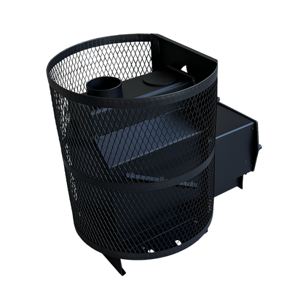 Печь для бани "Оптима 24" ДТ-3 Сетка — фото-4_6