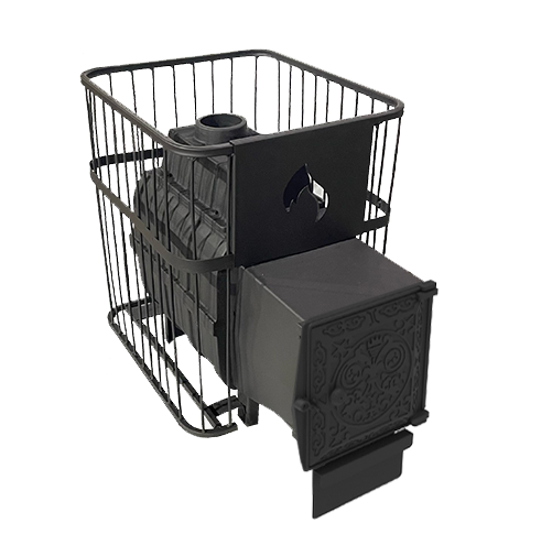 Чугунная печь для бани Воевода 20 ДТ-4 Лайт — фото-4_1