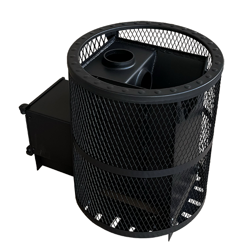 Печь для бани "Корвет" 15 ДТ-3 Сетчатый кожух — фото-4_6