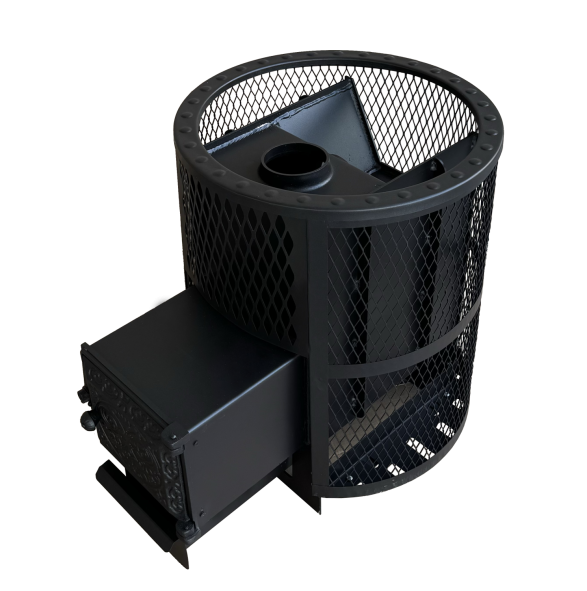 Печь для бани "Корвет" 15 ДТ-3 Сетчатый кожух — фото-4_7