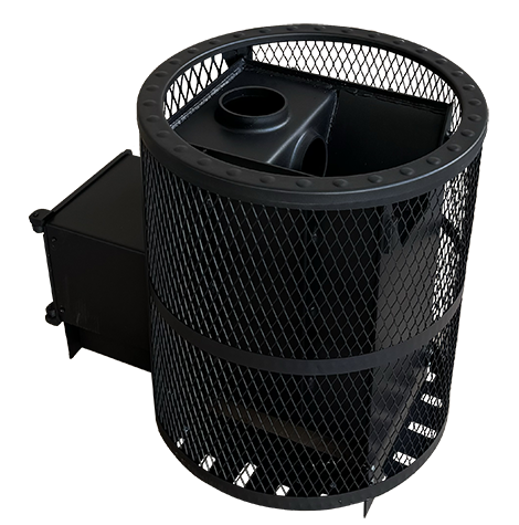 Печь для бани "Корвет" 24 ДТ-3 Сетчатый кожух — фото-4_6