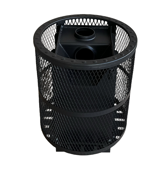 Печь для бани "Корвет" 15 ДТ3-стекло сетчатый кожух — фото-4_7