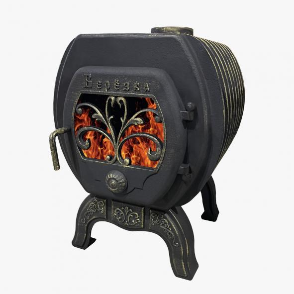 Печь чугунная отопительно-варочная Берёзка 200 — фото-544_1