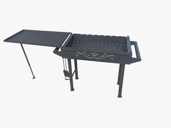 Мангал-жаровня Эксклюзив с крышкой — фото-572_2