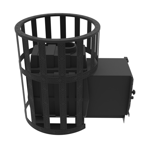 Печь для бани Воевода 15 ДТ-4 сетчатый кожух — фото-4_6