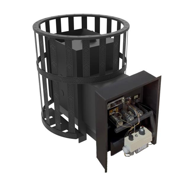 Печь "Викинг 15" ГАЗ (Сетчатый кожух) — фото-562_1