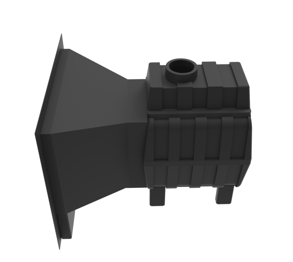 Печь-Камин Воевода-ФЛАГМАН 15 под обкладку — фото-4_5