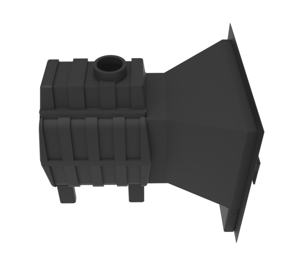 Печь-Камин Воевода-ФЛАГМАН 15 под обкладку — фото-4_6