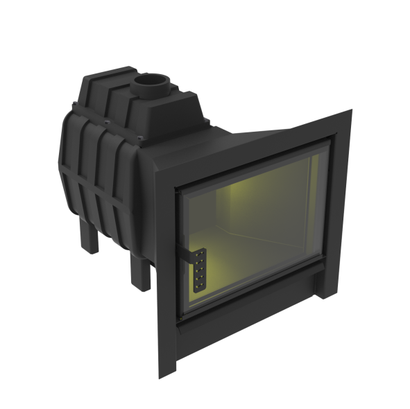 Печь-Камин Воевода-ФЛАГМАН 15 под обкладку — фото-4_1