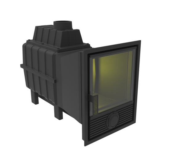 Печь-Камин для бани Воевода 20 Д-1 под обкладку — фото-4_1