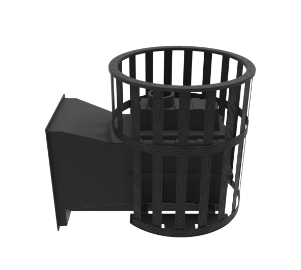 Печь для бани Воевода 20 Д-1 сетчатый кожух — фото-4_5