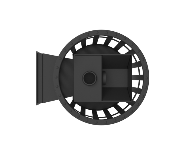 Печь-камин для бани"Викинг 15" Д1 Сетчатый кожух — фото-4_5