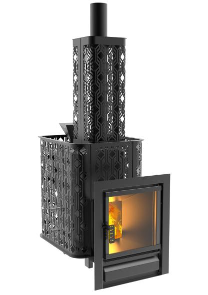 Чугунная печь Verona 18 Закрытая каменка из нержавеющей стали — фото-587_8