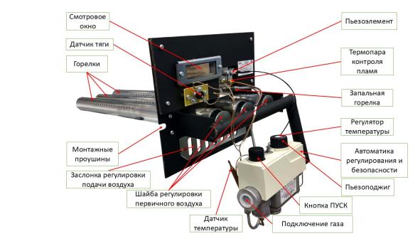 Печь для бани "Викинг 24" ГАЗ (Сетчатый кожух) — фото-574_2
