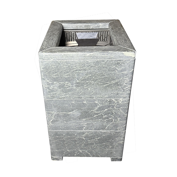 Чугунная печь Verona 18 Закрытая каменка Aisi-304 облицовка Тальк — фото-587_7