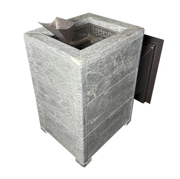 Чугунная печь Verona 26 Закрытая каменка Aisi-304 облицовка Тальк — фото-587_4